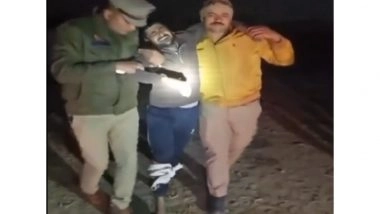 India News | UP: Murder Accused Arrested Following Encounter in Bulandshahr