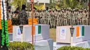 India News | Chhattisgarh: Crowd Gathers to Pay Last Salute to Fallen Heroes in Bijapur
