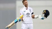 Sports News | Ashes 2nd Test: Joe Root's Maiden Test Hundred on Australian Soil Guide England to Cross 300-run Mark in Brisbane