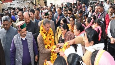 India News | Himachal Pradesh CM Sukhu Inaugurates Multipurpose Indoor Stadium at Kaliyara in Shahpur