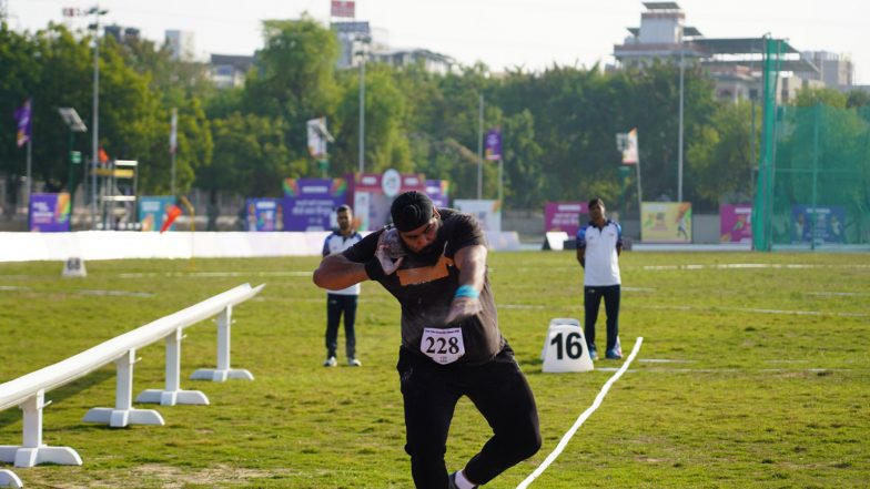 Sports News | KIUG 2025: KIIT's Samardeep Singh, Isha Chander Prakash, Men's Relay Team Light Up Last Day of Athletics Action with New Meet Records