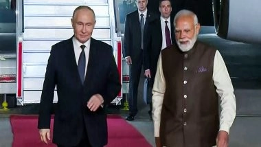 India News | India, Russia Likely to Discuss Defence Projects Including Su-30 Overhaul, S-400/500, Verba, R-37 During Putin Visit
