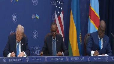 World News | Trump Seals Rwanda, Congo Peace Deal; Opens Rare Earth Minerals for US