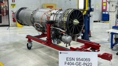 India News | GE Aerospace Hands over 5th F404-IN20 Engine to HAL
