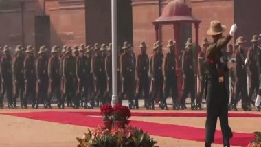 World News | Red Carpet Rolled out for Russian President Vladimir Putin's Ceremonial Welcome at Rashtrapati Bhavan