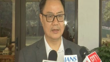 India News | No Penalties for Delayed Waqf Registration for Next 3 Months: Kiren Rijiju