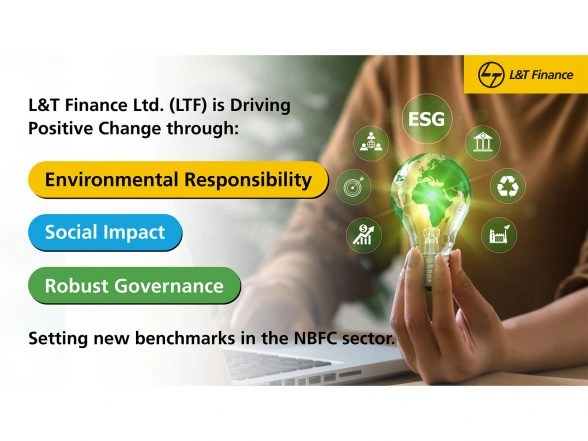 Business News | L&T Finance Ltd. Receives a CRISIL ESG Rating of 70 Categorised as 'Strong'