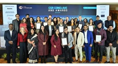 Business News | Indo-French CSR Excellence Celebrated at IFCCI's 7th Annual CSR Conclave & Awards