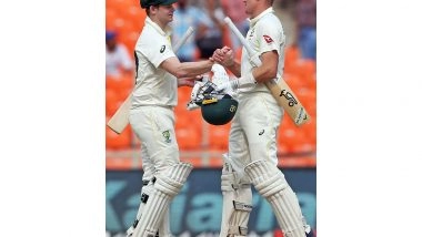 Sports News | Weatherald, Labuschagne, Smith Lead Australia to 378/6 at Stumps on Day 2 in Gabba Test