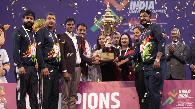 Sports News | Raksha Khadse Hails KIUG for Promoting Unity and Sporting Excellence