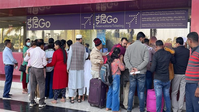 India News | Expect Normalcy to Restore from Dec 10, Says IndiGo as Civil Aviation Ministry Calls out Airline Mismanagement Amid Historic Fiasco