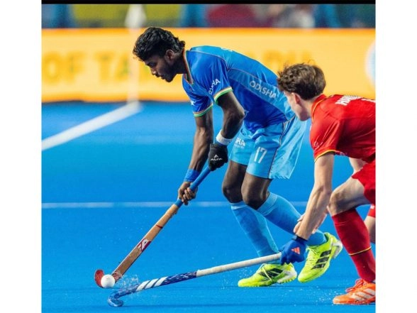 Sports News | India Beat Belgium Via Penalty Shoot-out in a Thrilling Quarterfinal; Setup Semis Clash Against Germany
