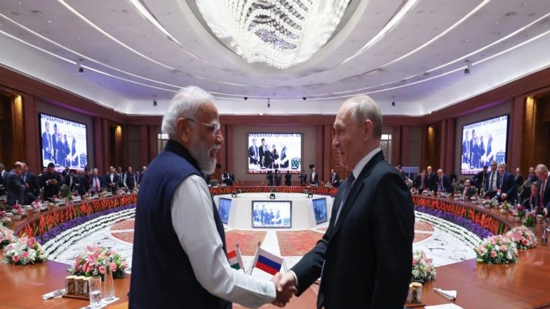 World News | India, Russia Agree on Economic Cooperation Programme Till 2030 to Diversify Trade