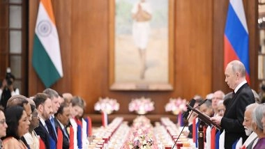 World News | From Dal Tadka, Jhol Momo to Laccha Paratha: Indian Savoury Delights at Grand Rashtrapati Bhavan Banquet for Putin