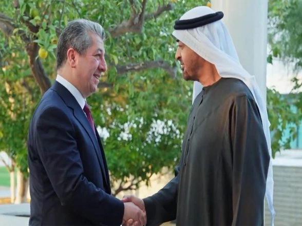 World News | UAE President Receives Prime Minister of Kurdistan Region of Iraq