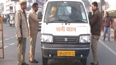 India News | UP: Security Forces on Alert in Ayodhya on 33rd Anniversary of Babri Masjid Demolition