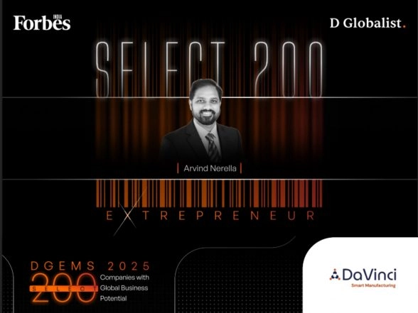 Business News | DaVinci Selected for Forbes DGEMS 2025: Enabling Scalable, AI Driven Smart Manufacturing Excellence
