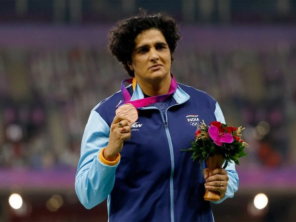 Sports News | Seema Punia Faces 16-month Suspension by NADA for Doping Violation