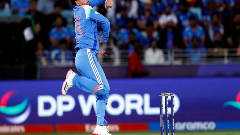 Sports News | Kuldeep Yadav Continues Fine Run Against South Africa with Fifth Four-wicket Haul Against Proteas