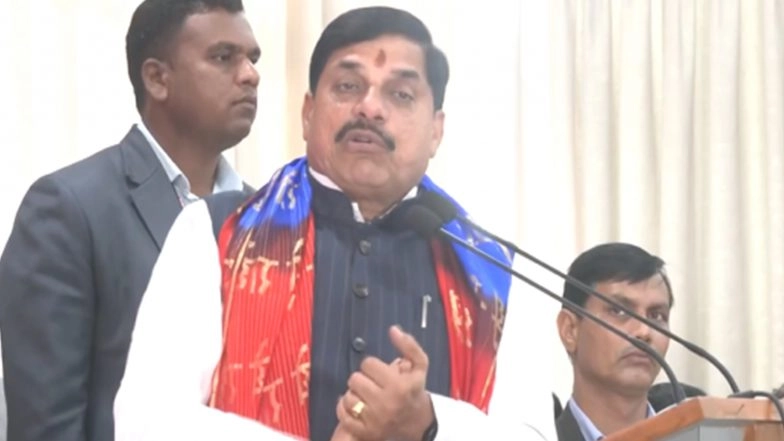 India News | MP CM Mohan Yadav Praises PM Modi's Gesture Towards Constitution, Criticises Opposition