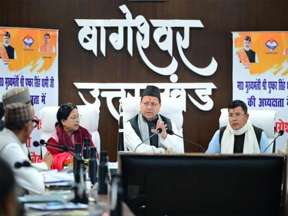 India News | Bageshwar Has Immense Potential for Tourism: Uttarakhand CM Dhami Holds Review Meeting of Progress of Various Departments