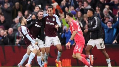 Sports News | Premier League: Aston Villa Beat Table-toppers Arsenal 2-1, Move Close to Top