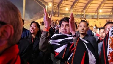 India News | Union Minister Jyotiraditya Scindia Participates in Globally Acclaimed Hornbill Festival of Nagaland