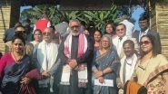 India News | Union Minister Giriraj Singh Inaugurates Exhibition Cum Knowledge Sharing for Textiles Advantage Meghalaya at Nongpoh