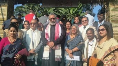 India News | Union Minister Giriraj Singh Inaugurates Exhibition Cum Knowledge Sharing for Textiles Advantage Meghalaya at Nongpoh