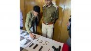 India News | Bhubaneshwar: Police Seize 11 Firearms, Arrest 2  in Connection with Illegal Arms Syndicates