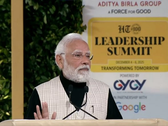 India News | Term 'Hindu Rate of Growth' Reflected Mindset of Slavery, Was Attempt to Link India's Low Growth to Hindu Civilisation: PM Modi