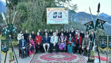 India News | GOC Spear Corps Visits Army-backed Zakhama Textile Unit, Empowering Local Weavers in Nagaland