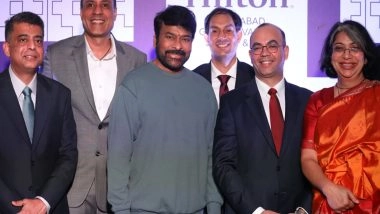 Entertainment News | Chiranjeevi Inaugurates Hilton Hyderabad Genome Valley Resort & Spa