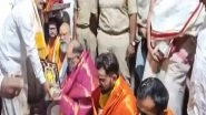 Sports News | Virat Kohli Offers Prayer at Sri Lakshmi Narasimha Swamy Temple in Visakhapatnam
