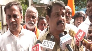 India News | TN: BJP's Nainar Nagendran Accuses CM Stalin of Using Thiruparankundram Temple Row Issue for Vote Bank Politics