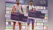 Sports News | Guwahati Masters 2025: Sanskar Saraswat Wins Men's Singles Title; Tanvi Sharma, Roy-Sai Pratheek Finish Runners-up