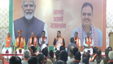 India News | Rajasthan CM Sharma Gears Up Party Cadre for Local Body Polls, Urges Workers to Publicise Govt Achievements