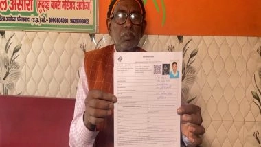 India News | Former Babri Masjid Litigant Iqbal Ansari Files SIR Form as Ayodhya Rams Up Verification