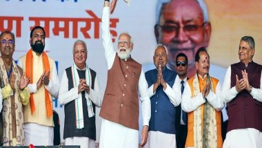 India News | NDA MPs Will Felicitate PM Modi Today in Parliament for Grand Victory in Bihar Election