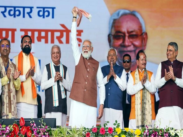 India News | NDA MPs Will Felicitate PM Modi Today in Parliament for Grand Victory in Bihar Election