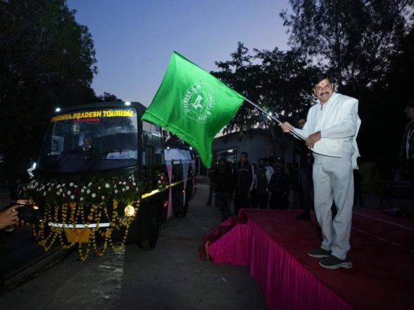 India News | MP CM Mohan Yadav Flags off 10 New Canter Buses at Panna National Park