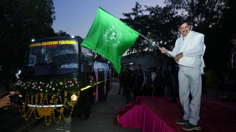 India News | MP CM Mohan Yadav Flags off 10 New Canter Buses at Panna National Park