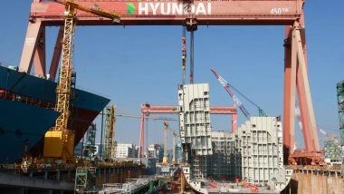 Business News | HD Hyundai Moves Forward to Build Shipyard in India