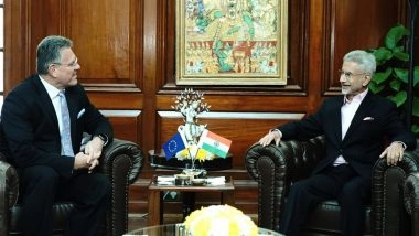 World News | Jaishankar Meets EU Trade Commissioner as India-EU FTA Talks Set to Resume