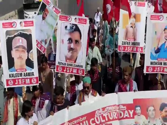 World News | JSFM Holds Grand Cultural Rally in Jamshoro, Demands Recovery of Enforced Disappeared Sindhi Activists