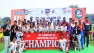 Sports News | Manipur Champions for 12th Time in Dr. Talimeren Ao Junior Girls' NFC
