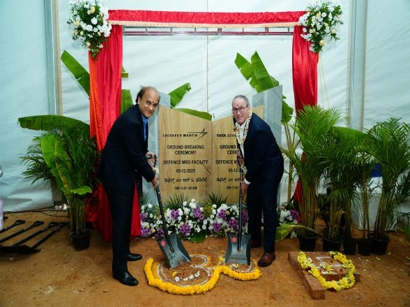 Business News | Tata Advanced Systems Breaks Ground on New Defence MRO Facility Supporting Lockheed Martin's C-130J Operations in India