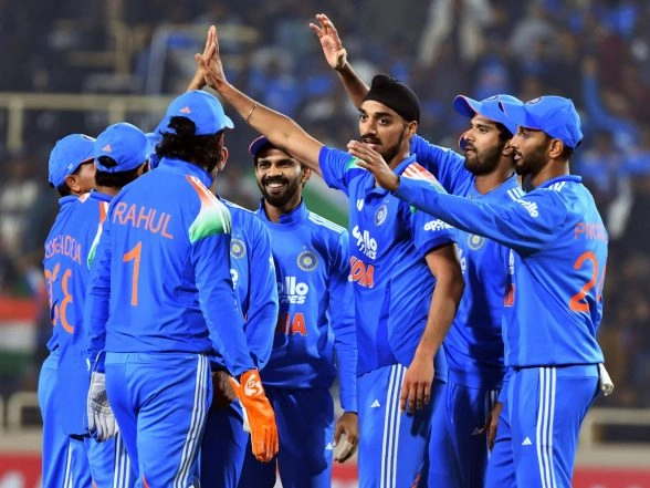 Sports News | India Fined for Slow Over-rate in Second ODI Against South Africa