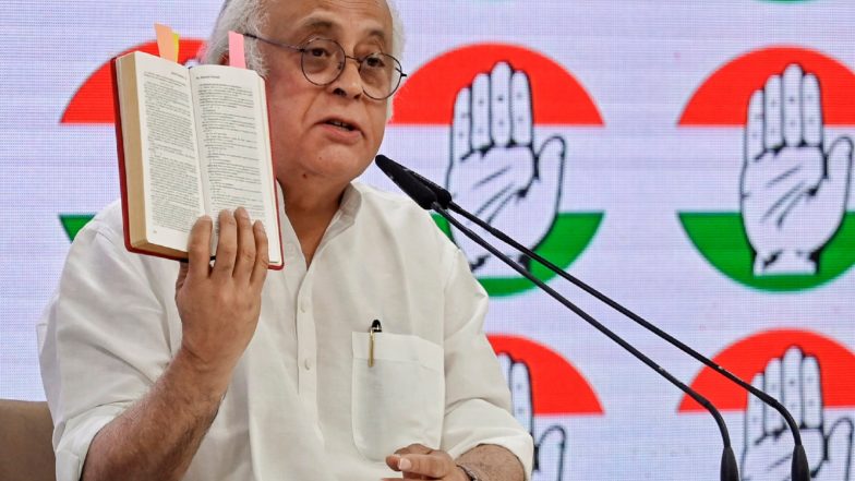 India News | 'LK Advani Applauded Jinnah...': Jairam Ramesh Hits Back at PM Modi for Criticising Nehru over Vande Mataram