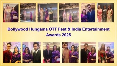 Business News | Dr. Sohini Sastri Honoured as Special Guest at Bollywood Hungama OTT Fest and India Entertainment Awards 2025